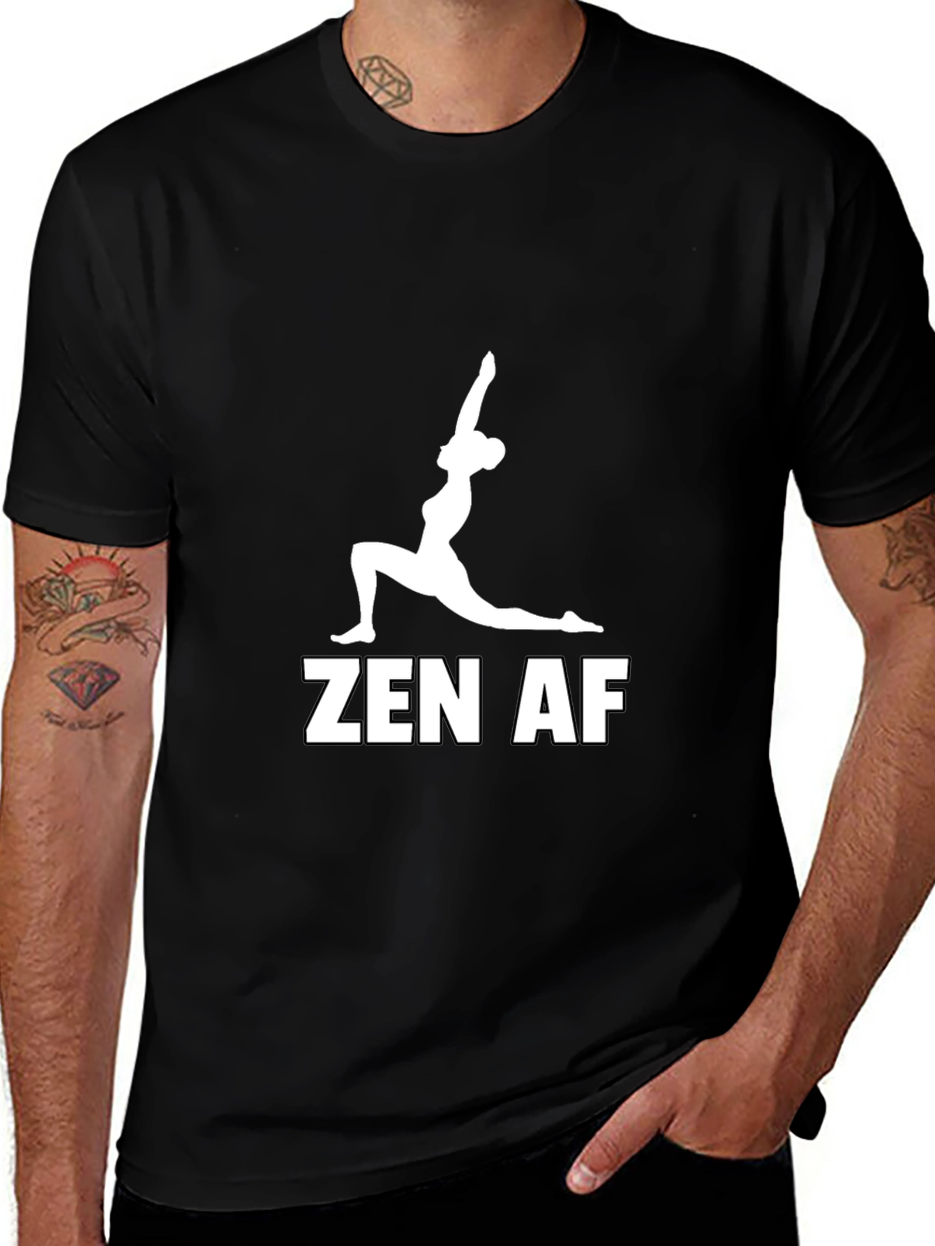 Variant 16 of Zen AF Yoga T-Shirt