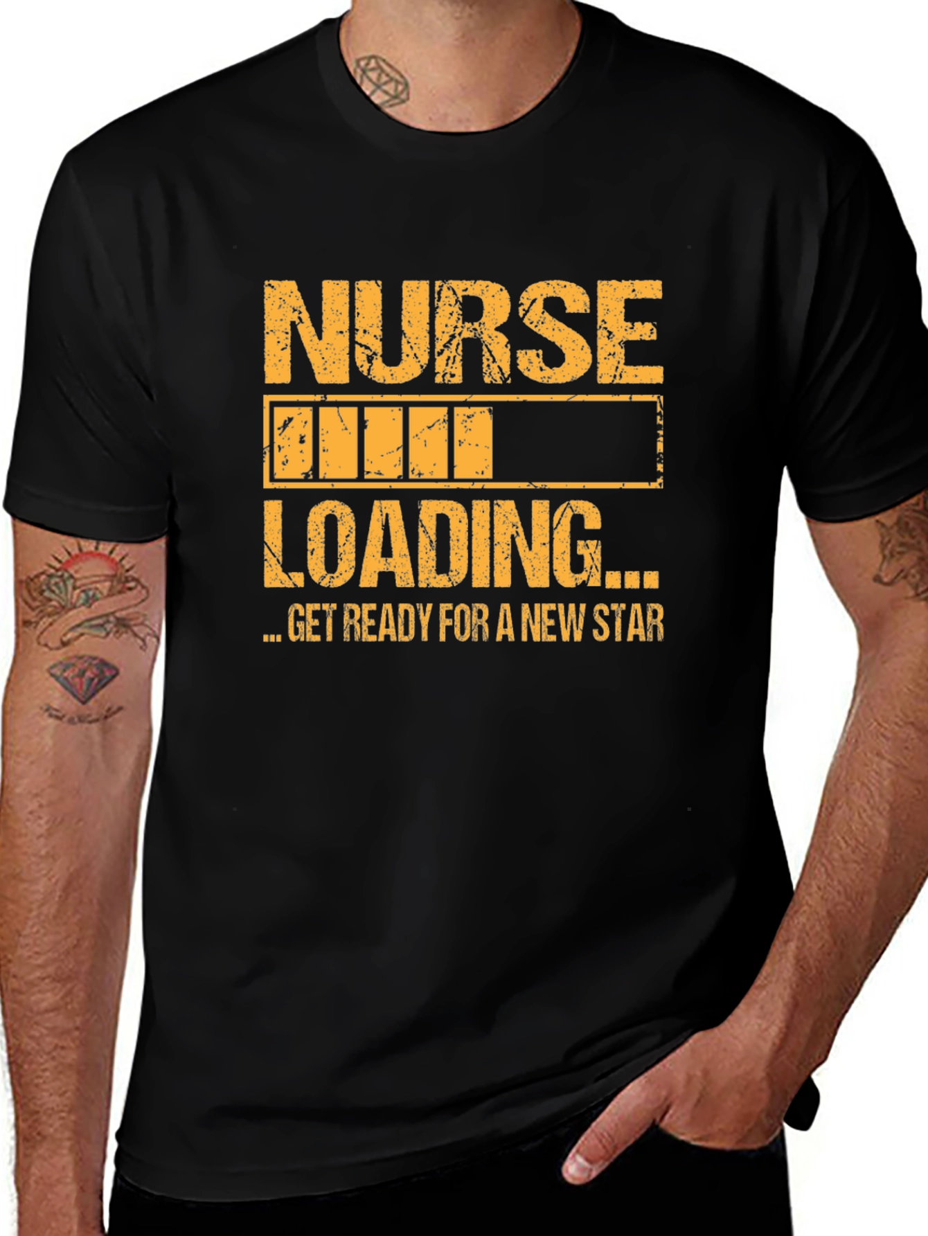 Variant 28 of Nurse Loading Graphic Tee - New Star Ready