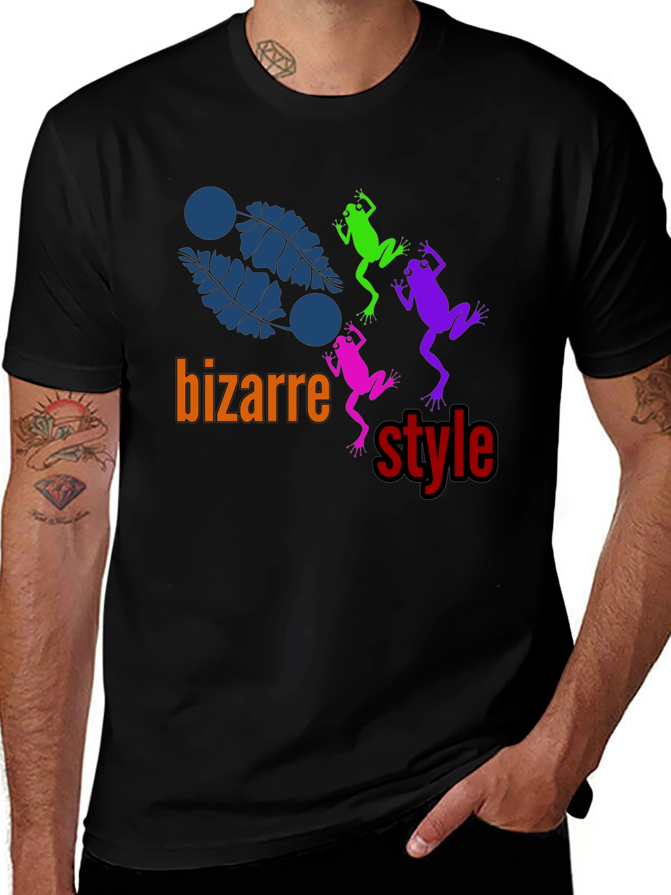 Variant 6 of Bizarre Style Graphic T-Shirt
