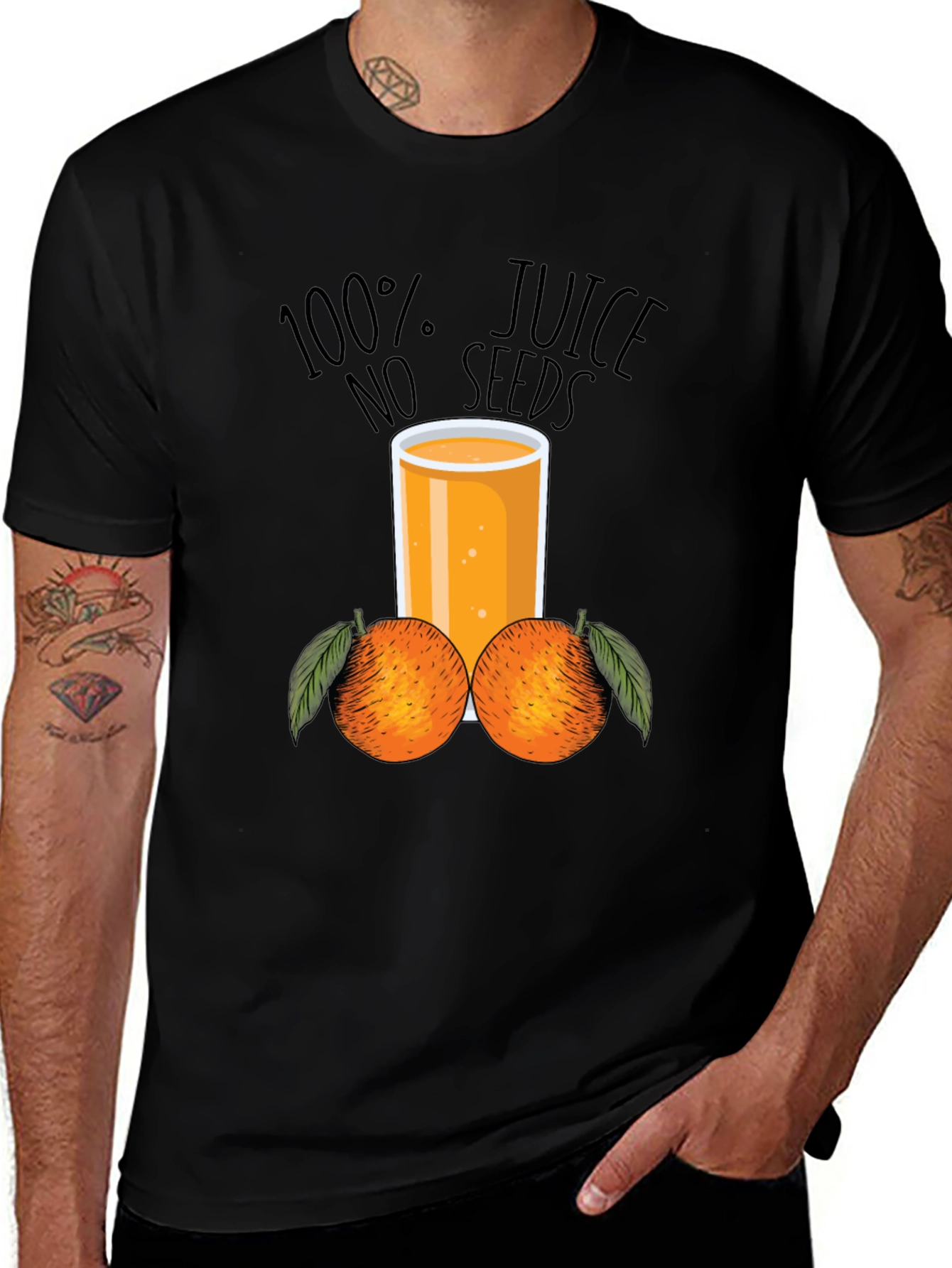 Variant 3 of 100% Juice No Seeds Graphic T-Shirt