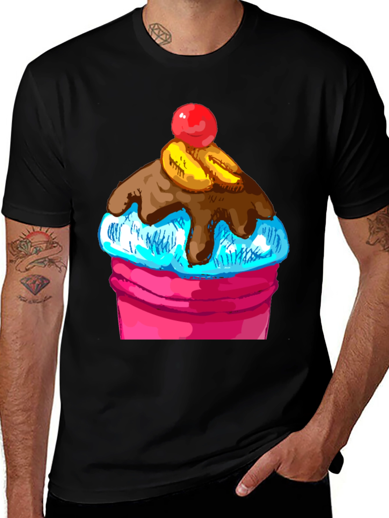Variant 30 of Cupcake Graphic T-Shirt