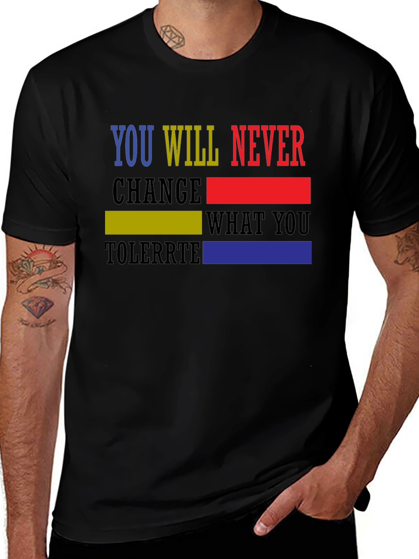 Variant 25 of You Will Never Change What You Tolerate T-Shirt