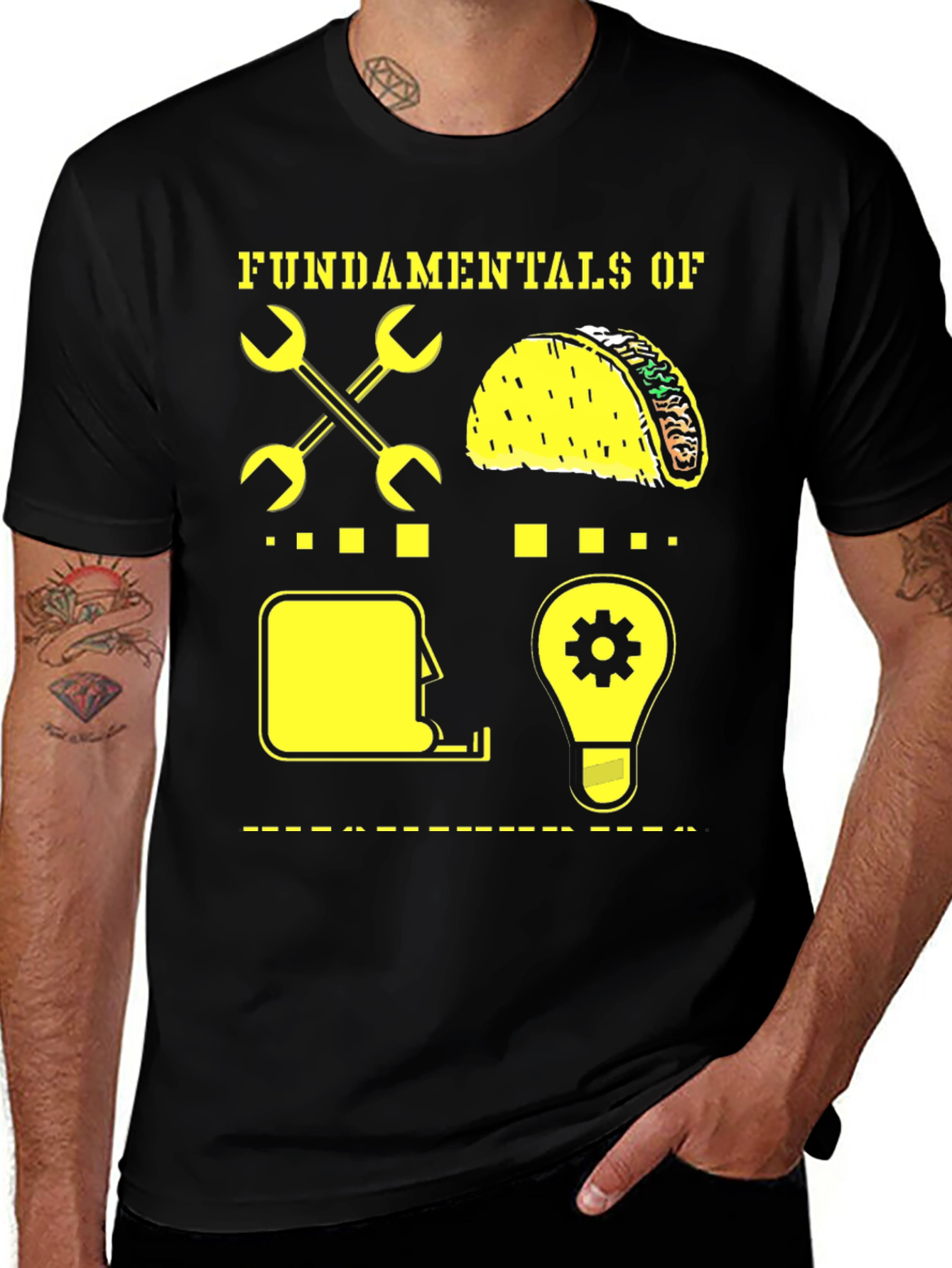 Variant 19 of Fundamentals of Taco T-Shirt