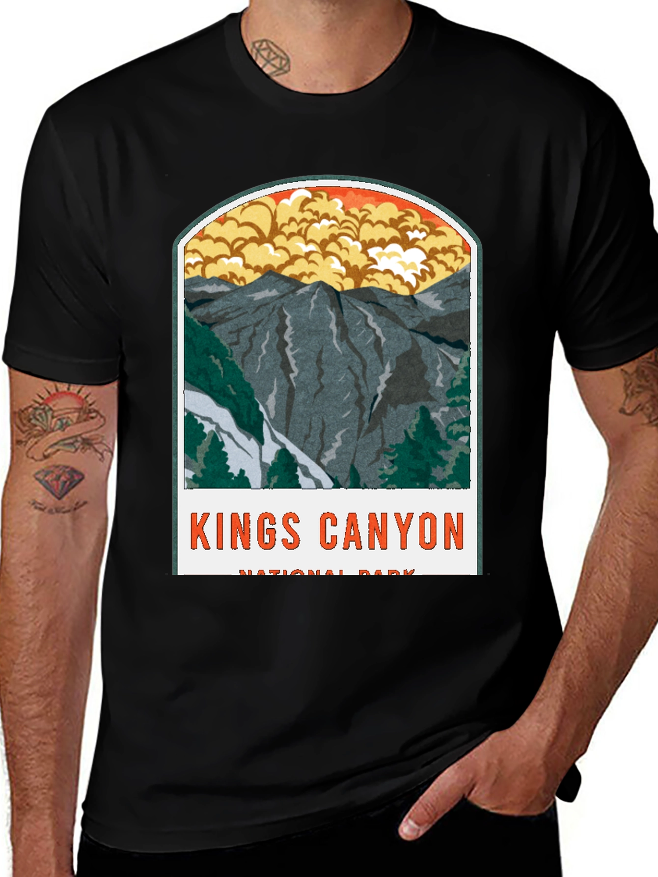 Variant 23 of Kings Canyon National Park Graphic Tee