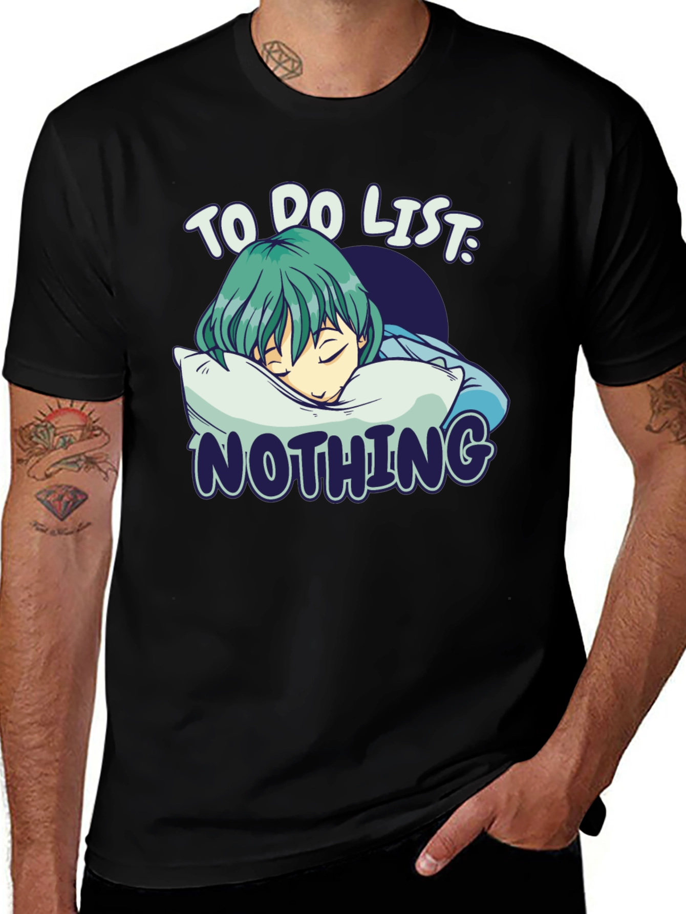 Variant 7 of To Do List: Nothing Graphic Tee