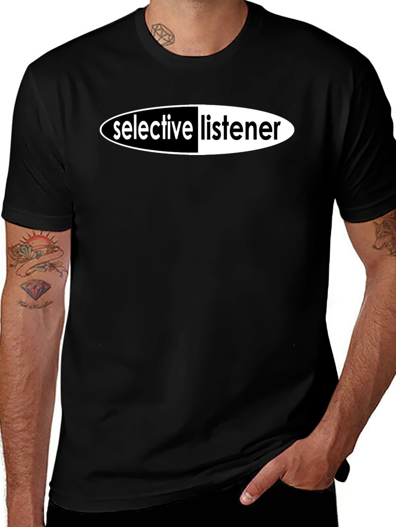 Selective Listener Graphic Tee