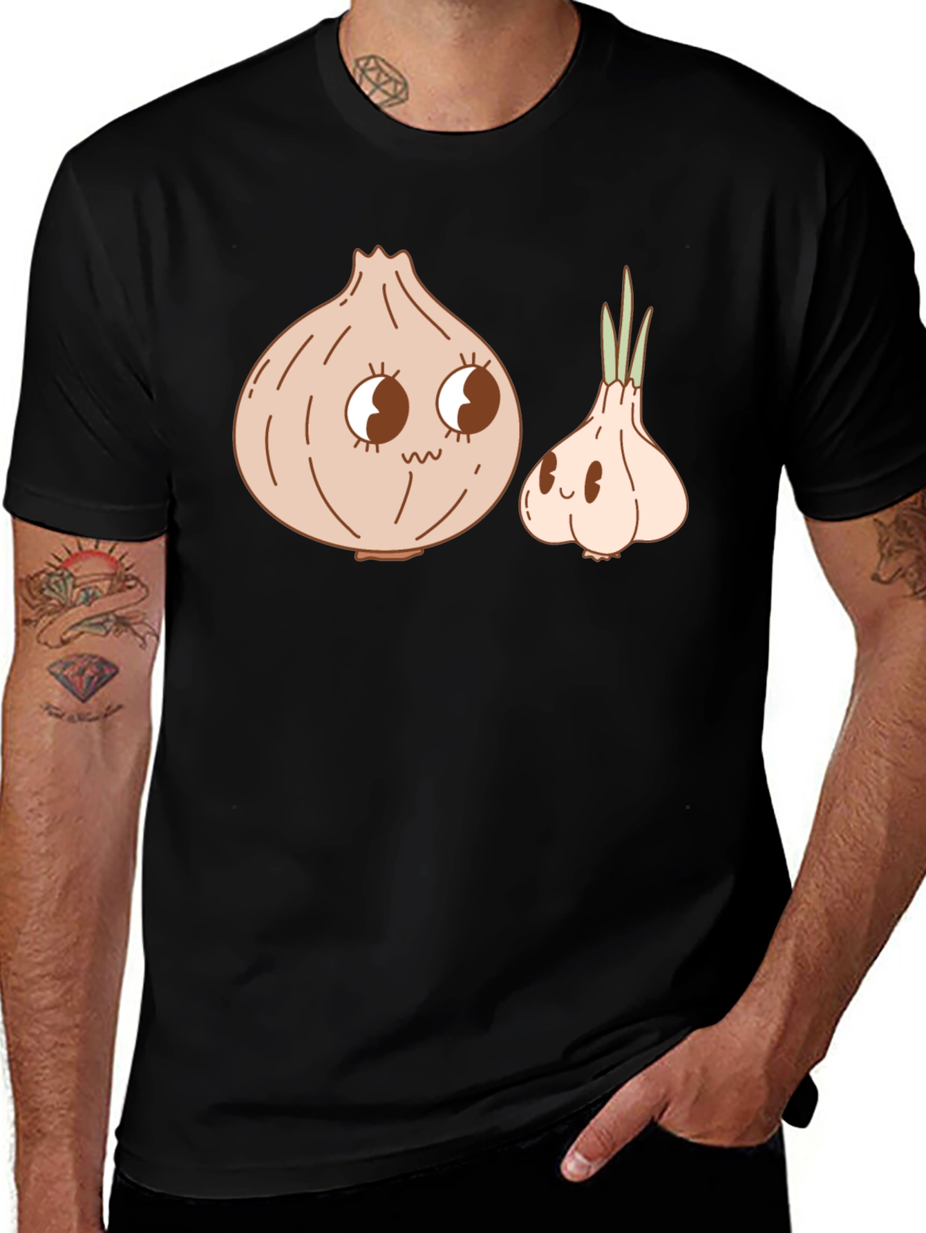 Variant 6 of Cute Cartoon Onion T-Shirt