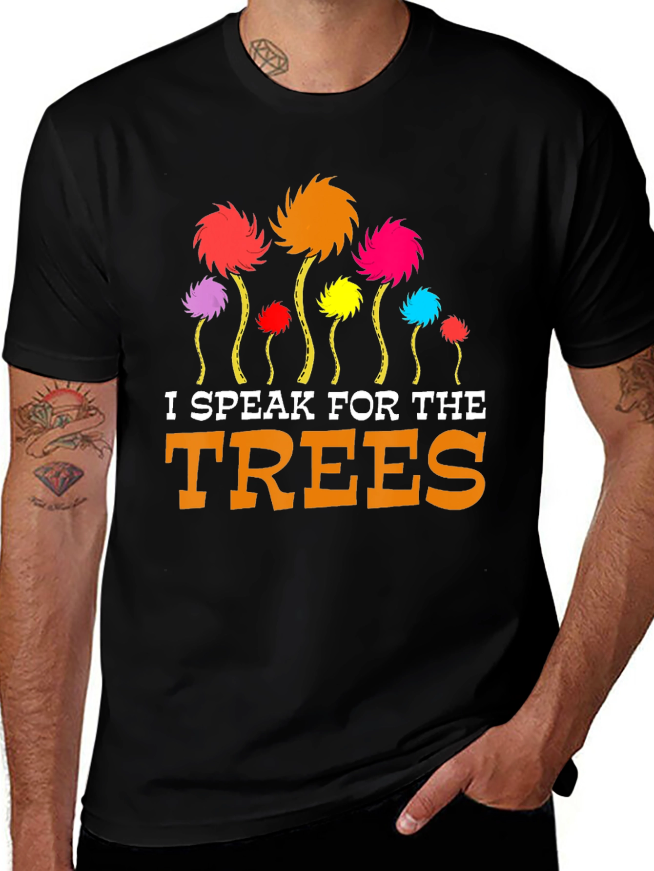 Variant 13 of I Speak for the Trees Graphic Tee