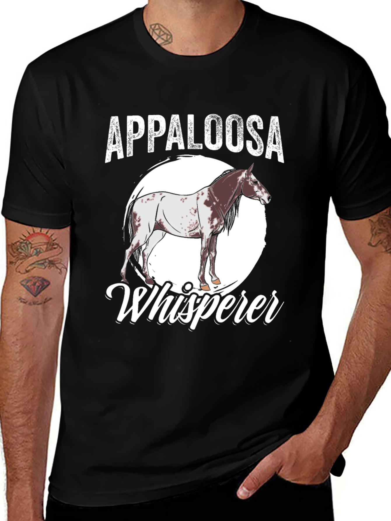 Appaloosa Whisperer Graphic Tee - Horse Lover T-Shirt