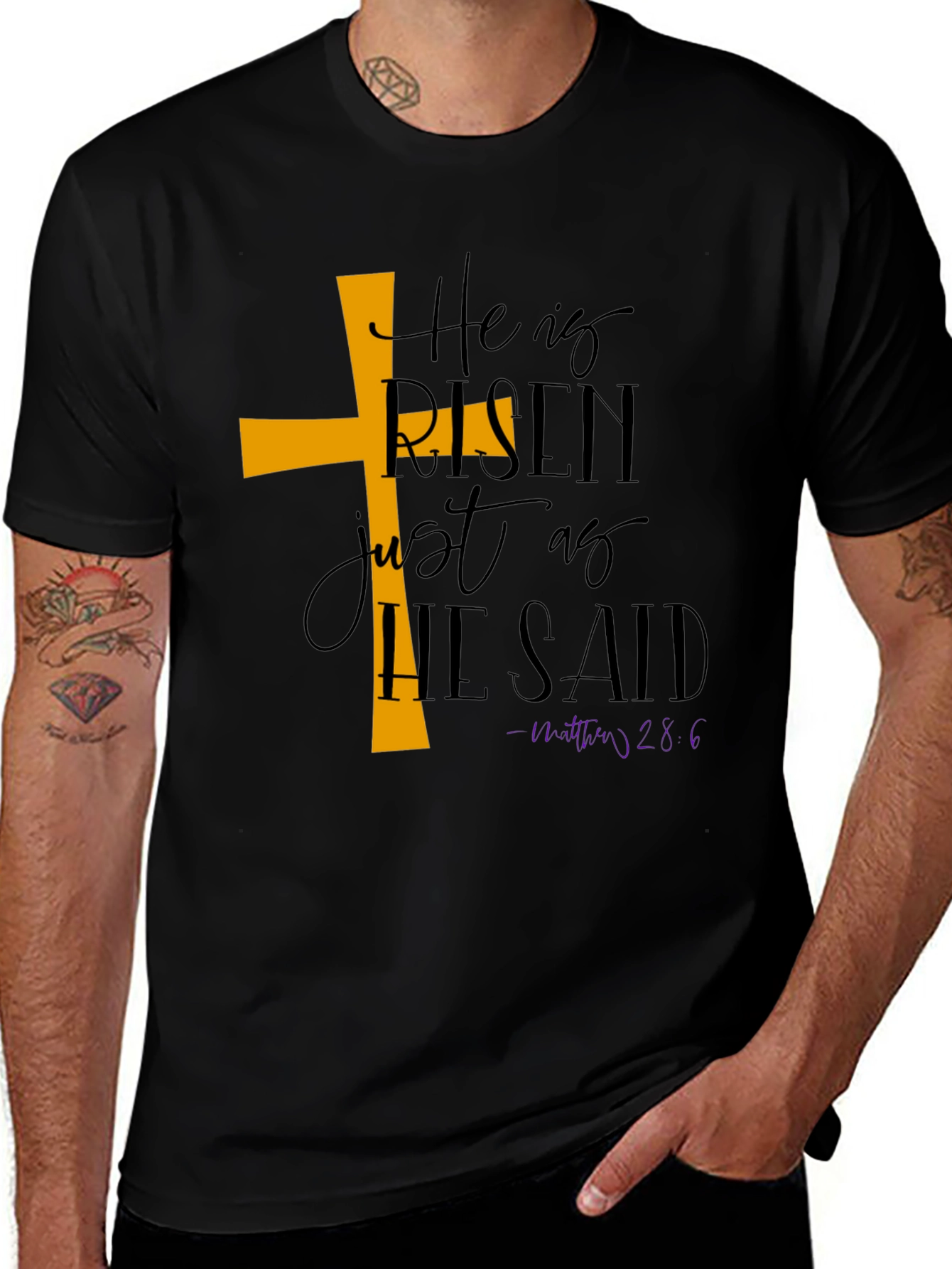He is Risen Christian T-Shirt