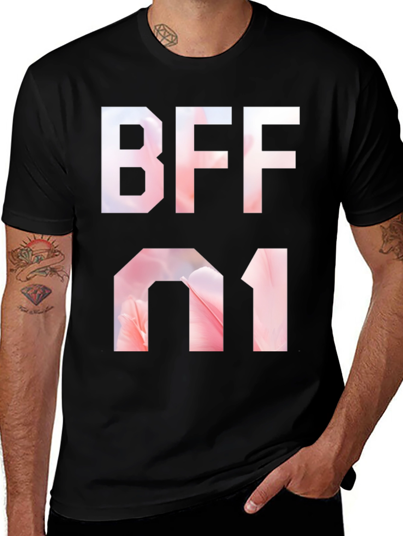 BFF Number One Graphic T-Shirt