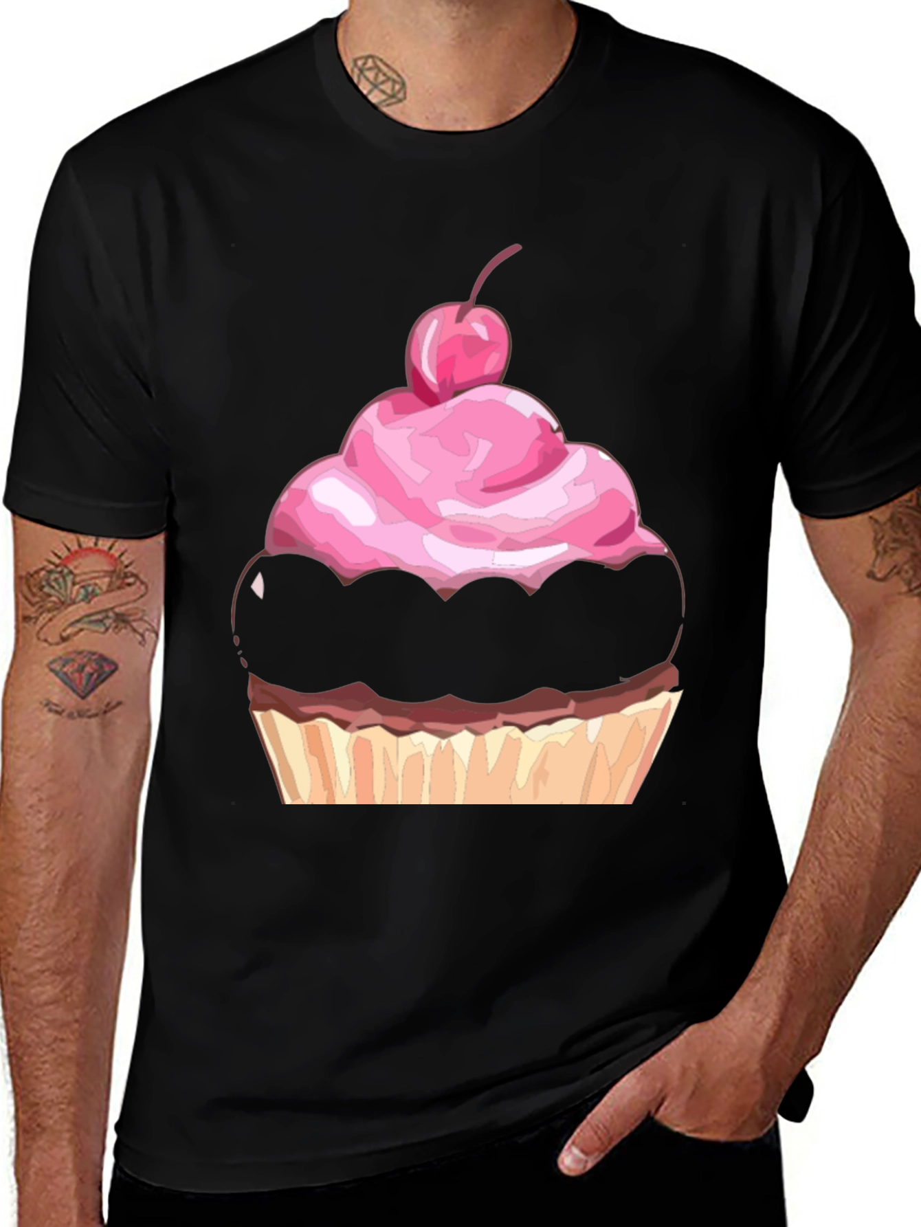 Variant 19 of Cupcake Graphic T-Shirt