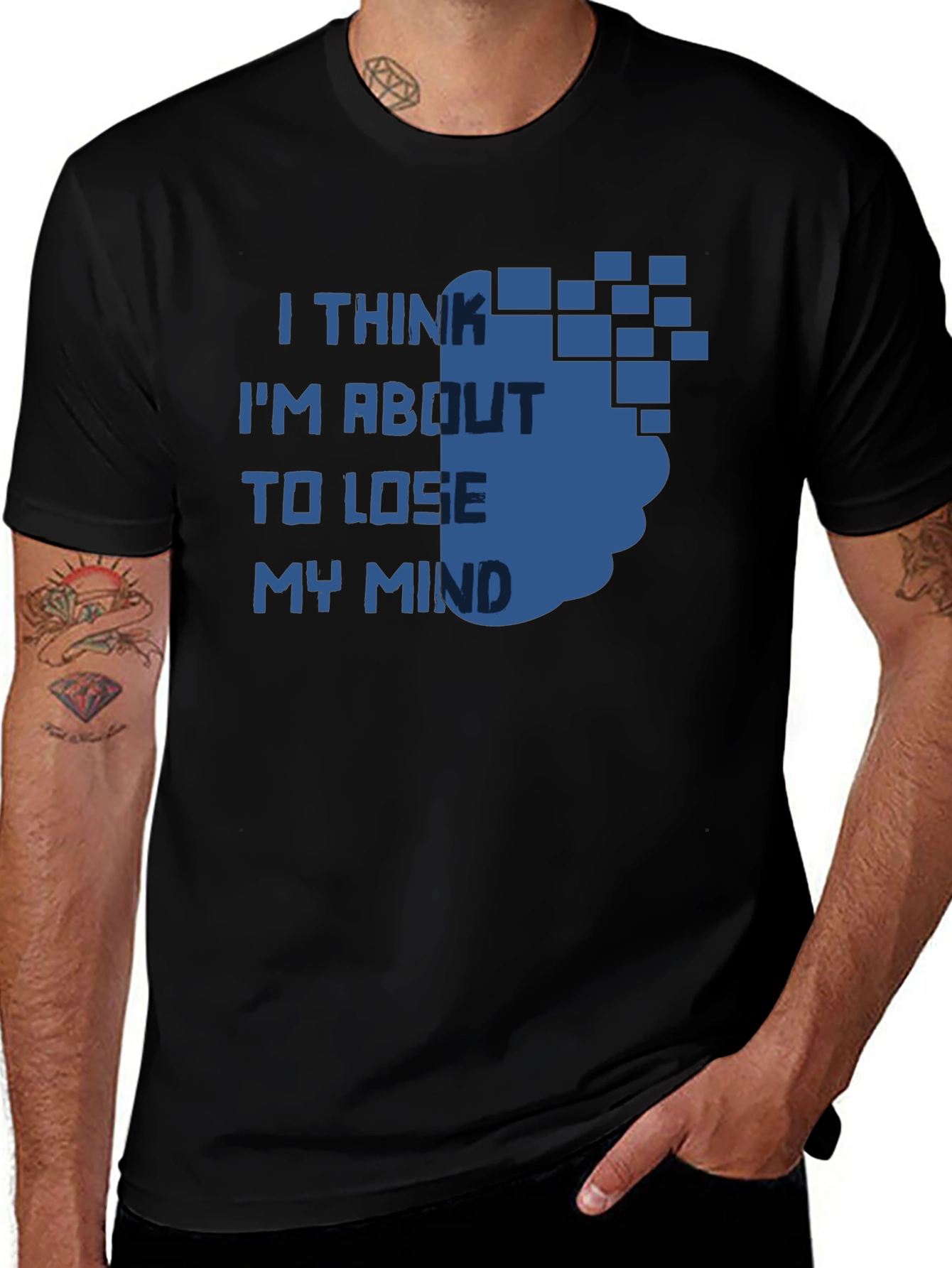Variant 2 of I Think I'm About To Lose My Mind Graphic Tee
