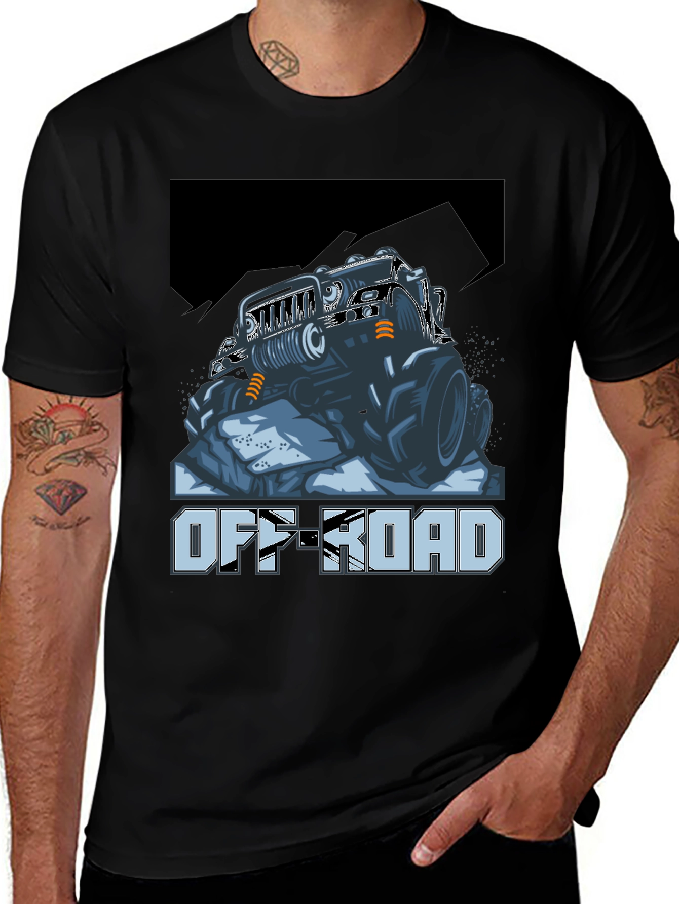 Variant 24 of Off-Road Vehicle Graphic T-Shirt