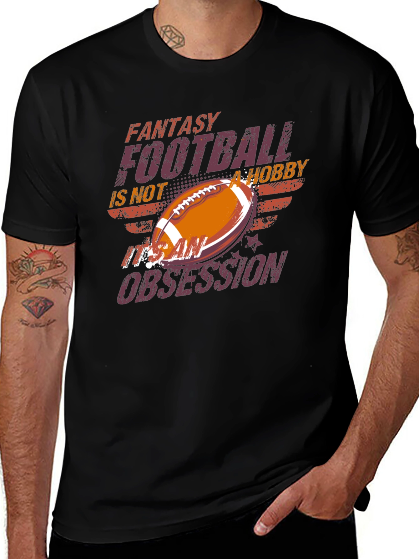 Variant 3 of Fantasy Football Obsession T-Shirt