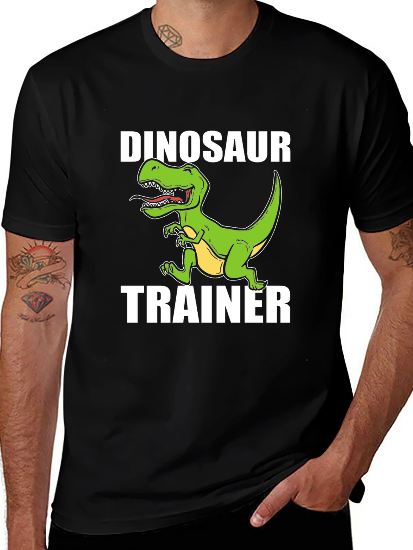 Variant 8 of Dinosaur Trainer Funny Graphic T-Shirt