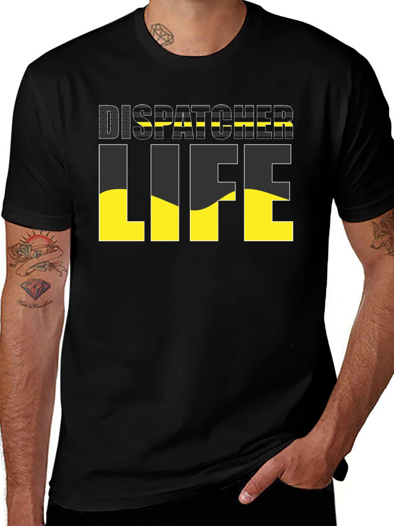 Dispatcher Life Graphic T-Shirt