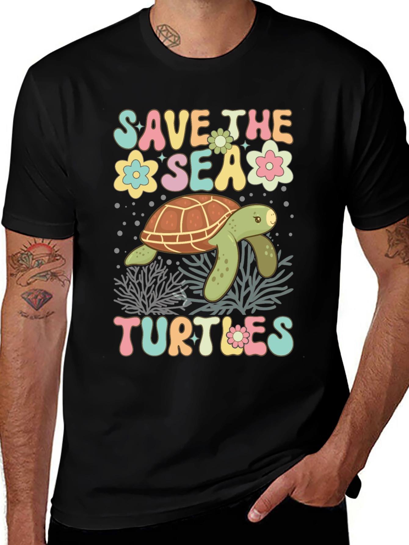 Variant 26 of Save the Sea Turtles T-Shirt