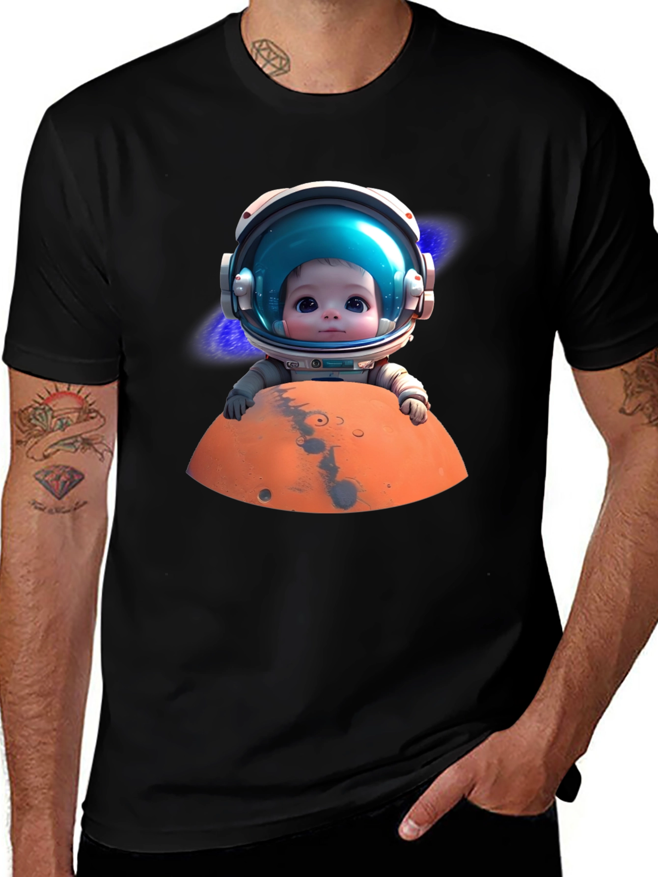 Variant 28 of Astronaut Baby Graphic T-Shirt