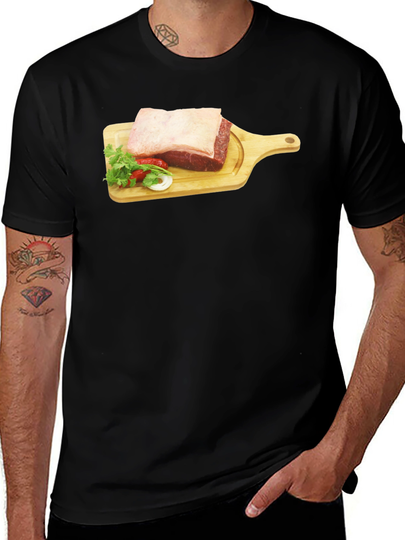 Variant 15 of Funny Picanha Steak Graphic Tee