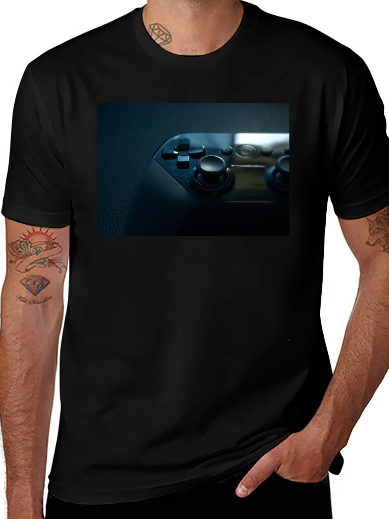 Variant 5 of Gaming Controller T-Shirt - Gamer Style Tee