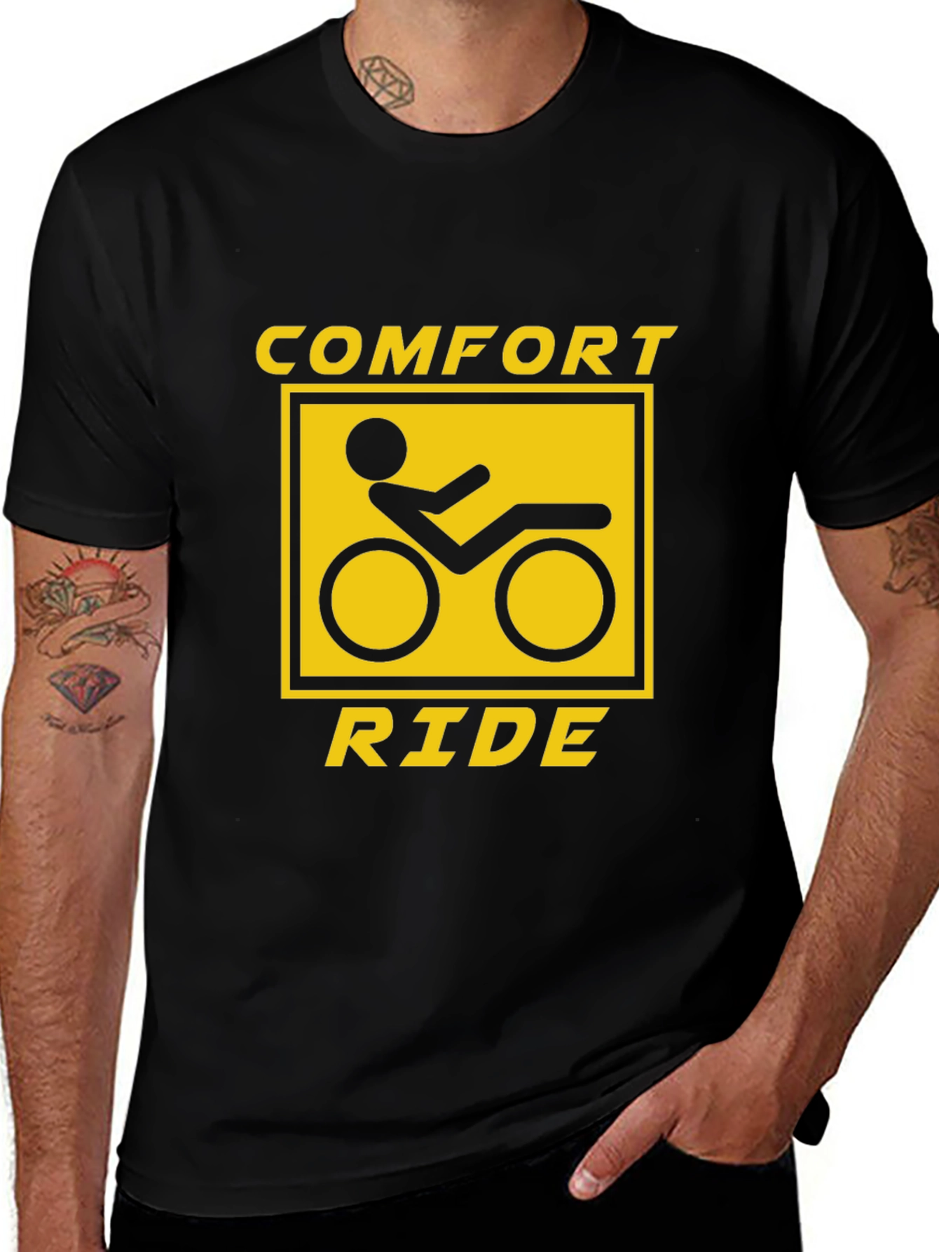 Comfort Ride Graphic T-Shirt - Relaxed Style