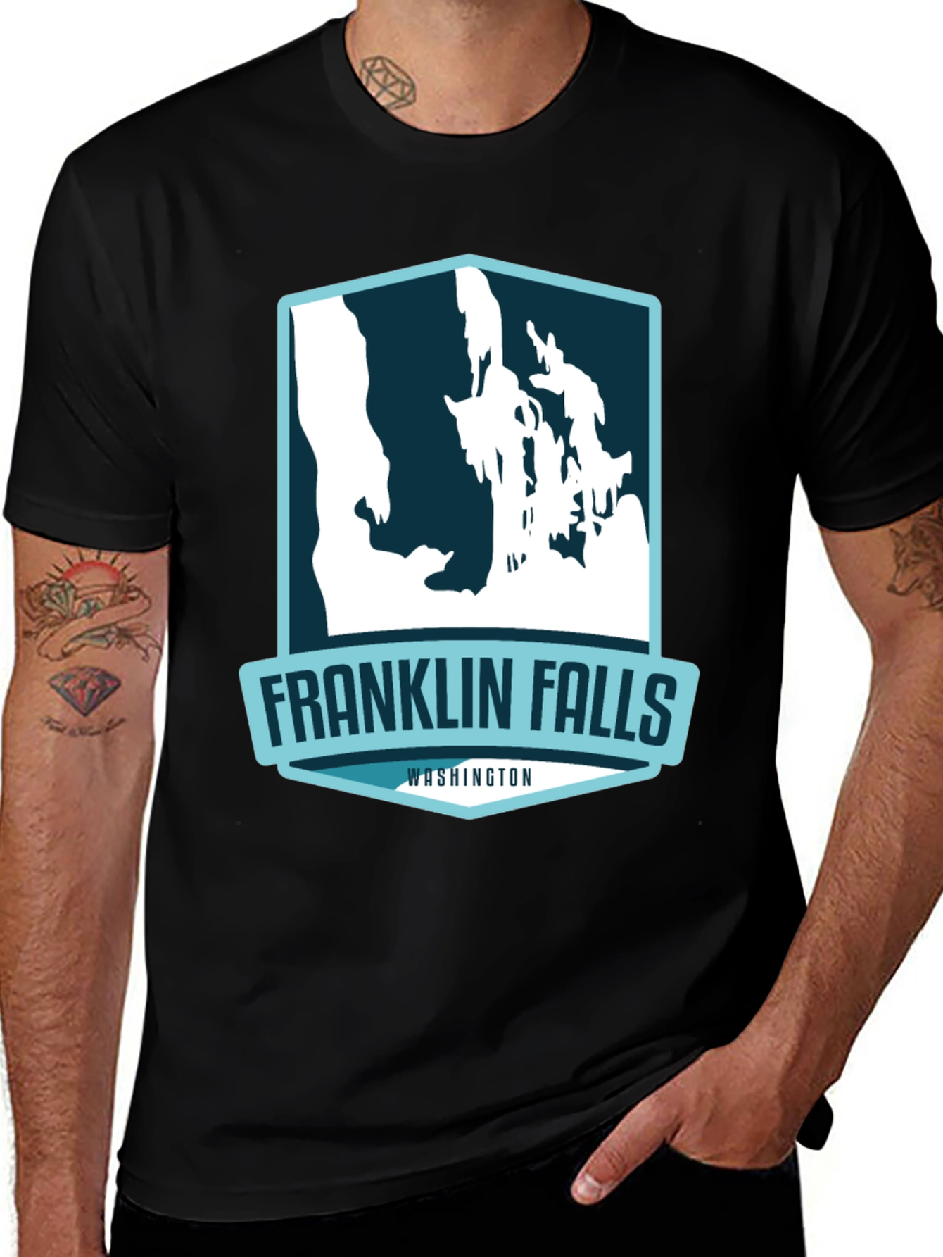 Franklin Falls Washington T-Shirt