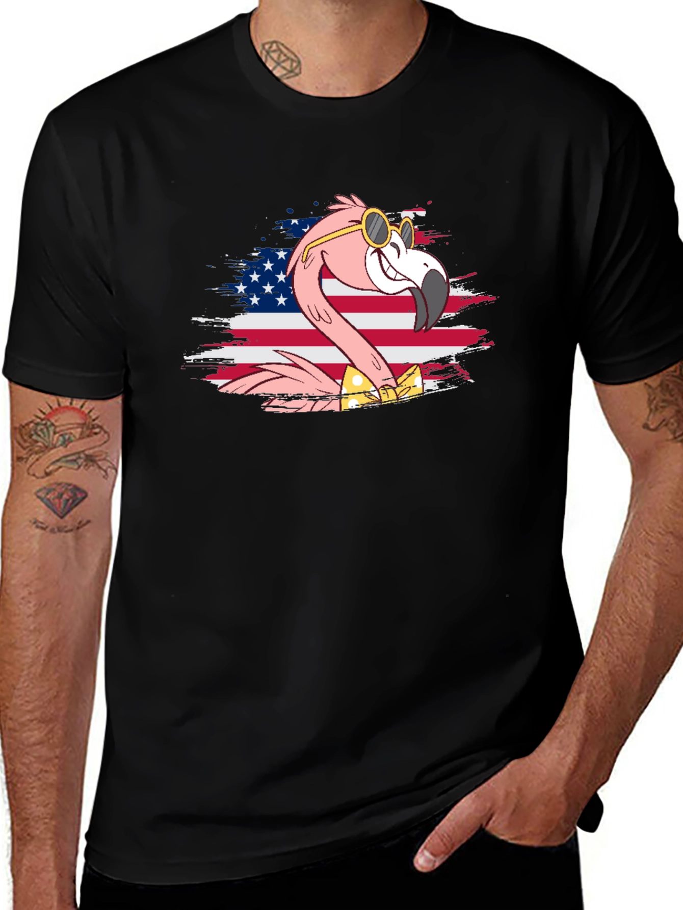 Variant 4 of American Flamingo T-Shirt
