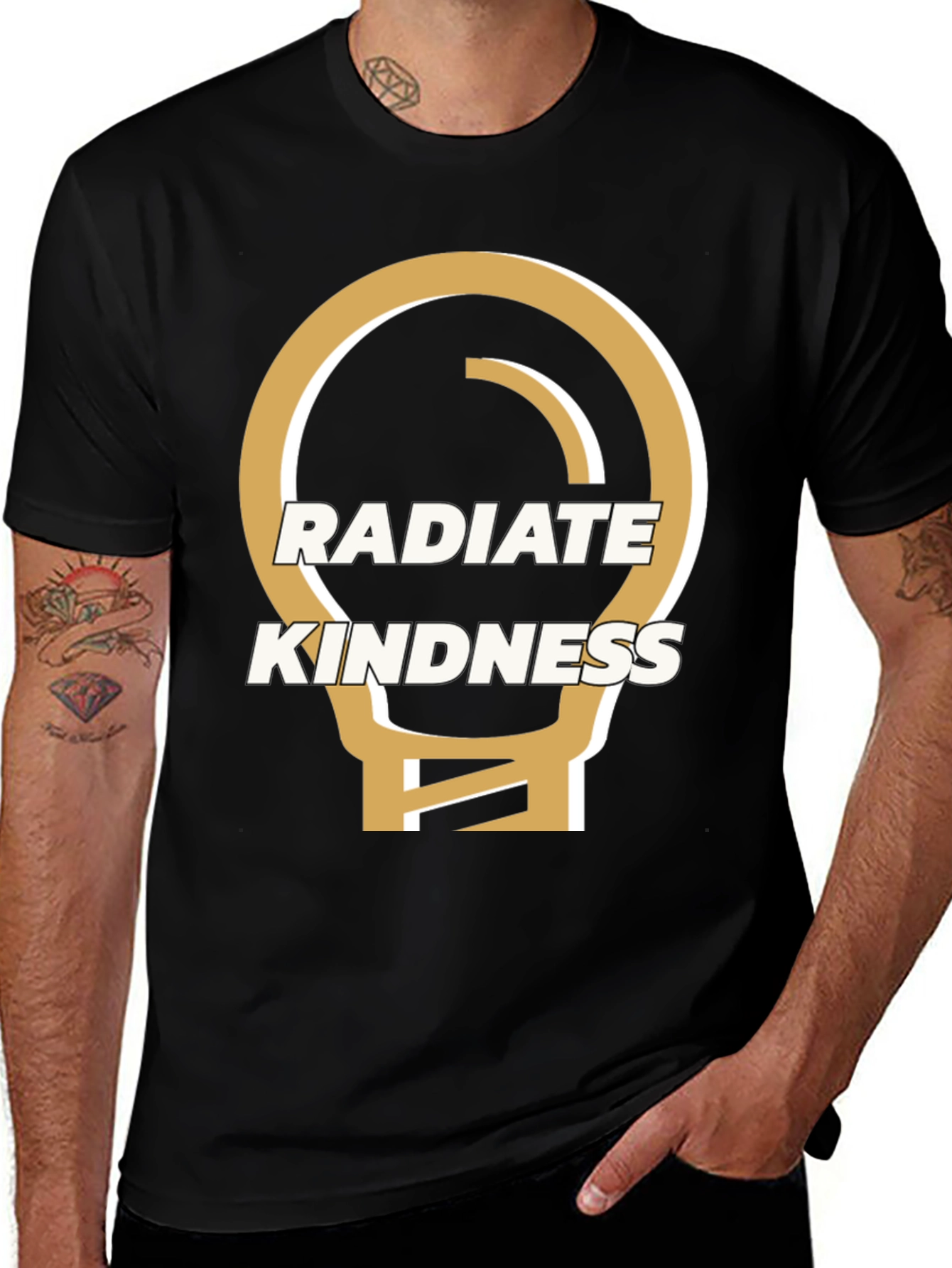 Variant 14 of Radiate Kindness Graphic Tee