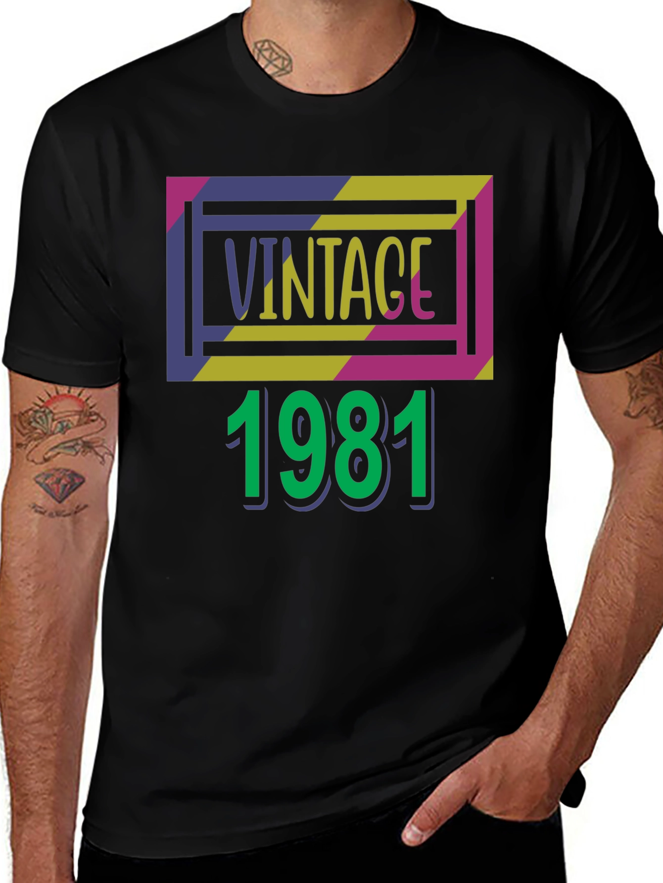Variant 2 of Vintage 1981 Graphic Tee