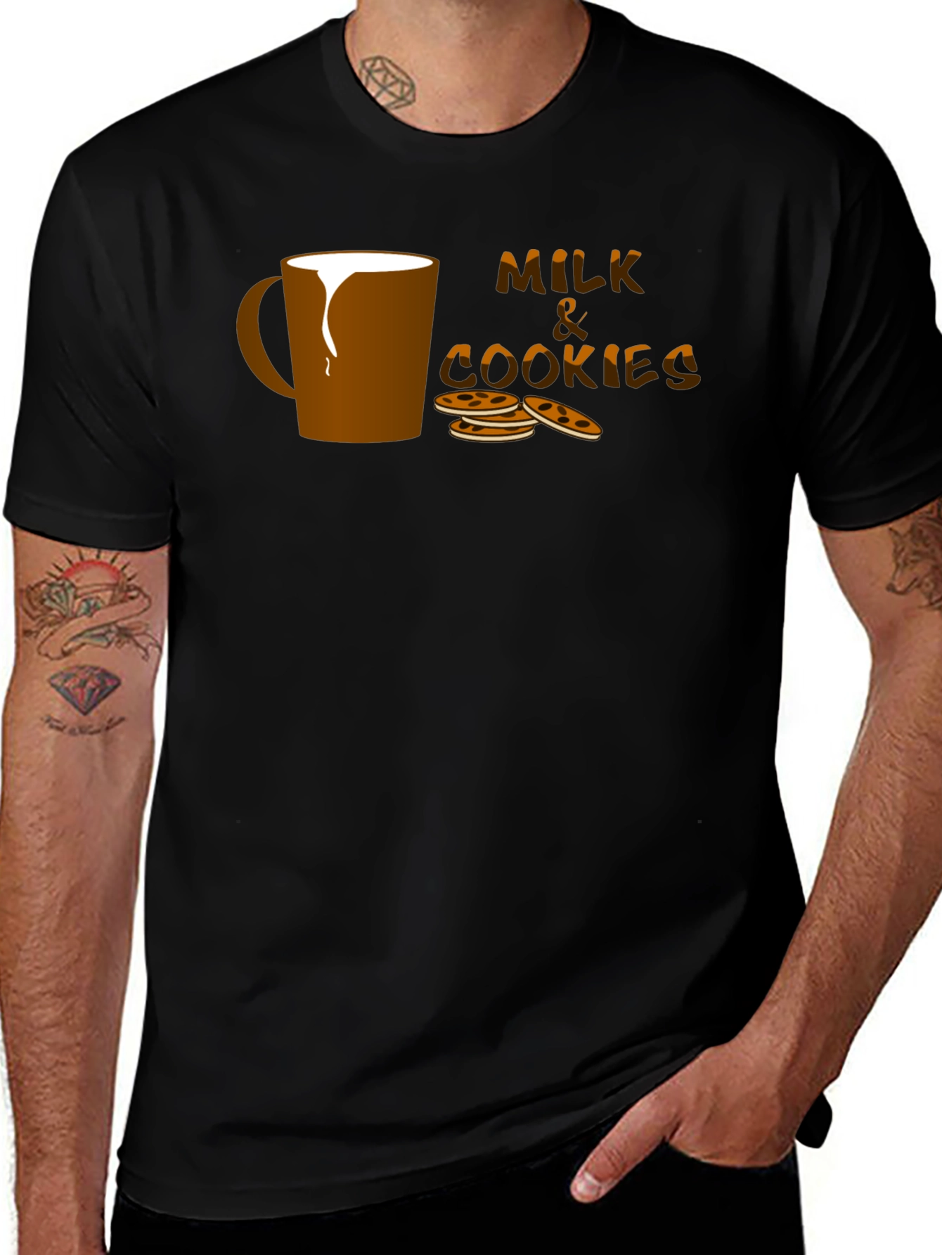 Milk and Cookies T-Shirt