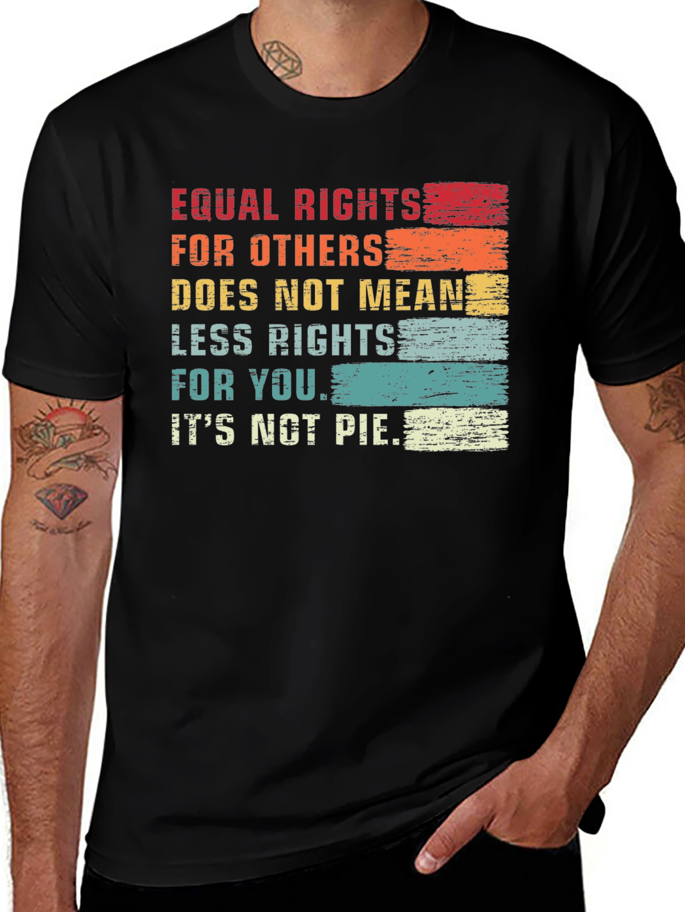 Variant 20 of Equal Rights T-Shirt - Retro Graphic Tee