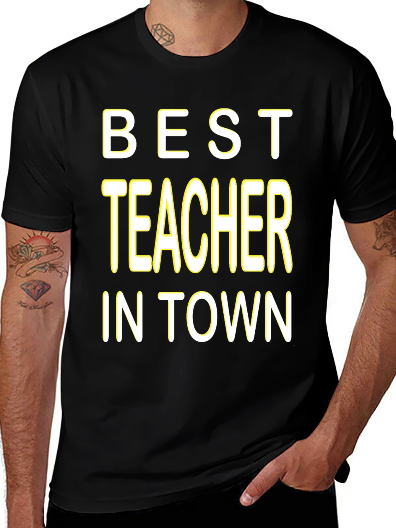 Variant 16 of Best Teacher in Town Graphic Tee
