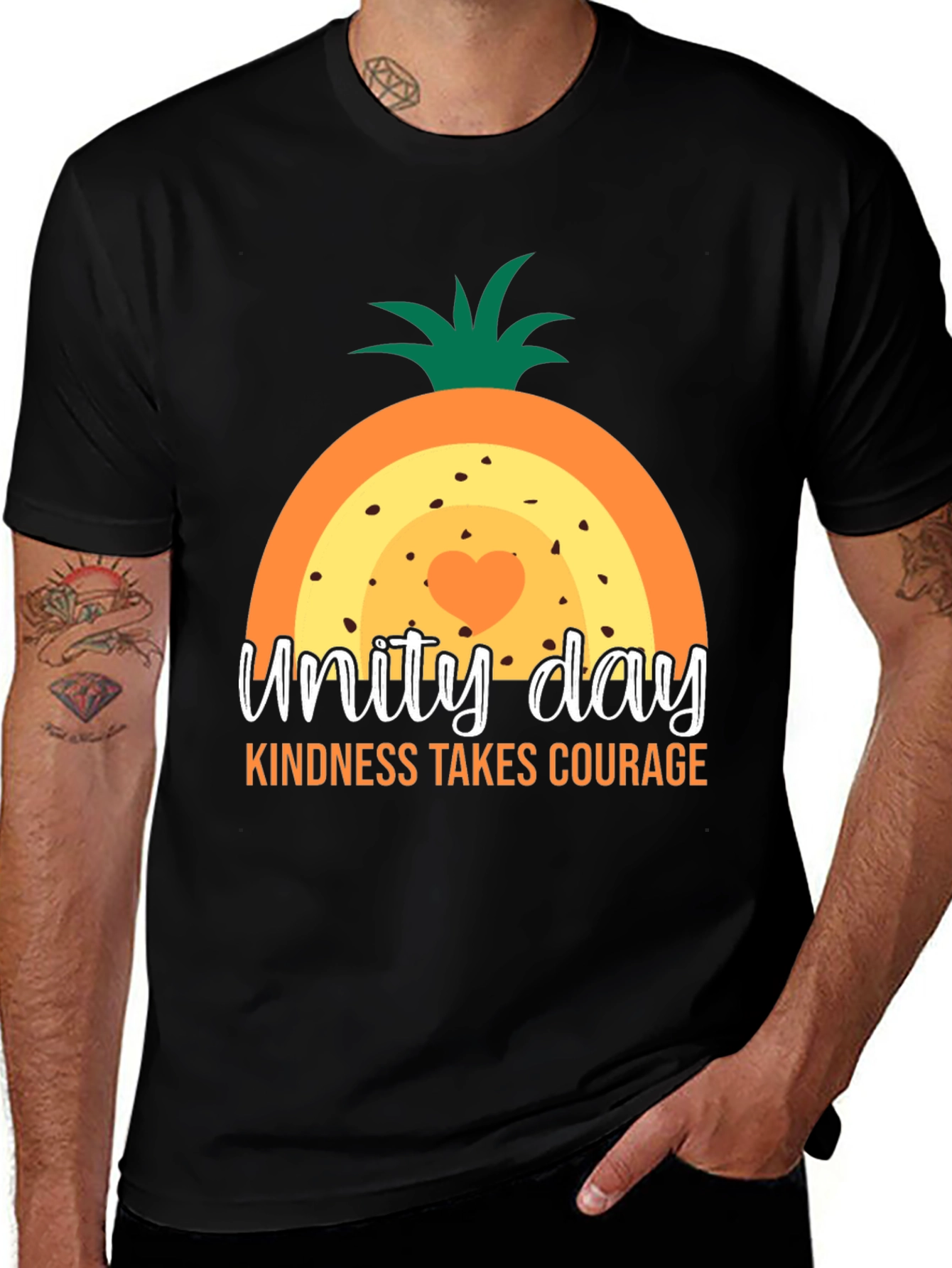 Unity Day Kindness Takes Courage T-Shirt