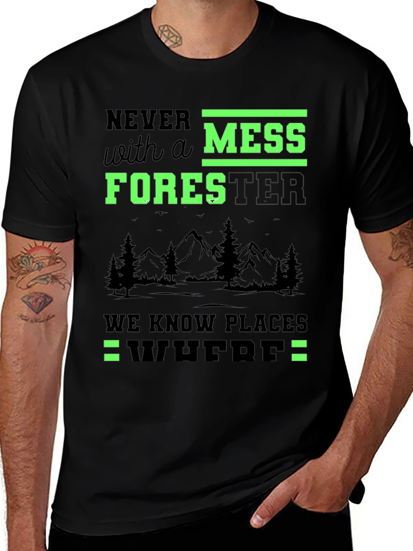 Never Mess with a Forester T-Shirt