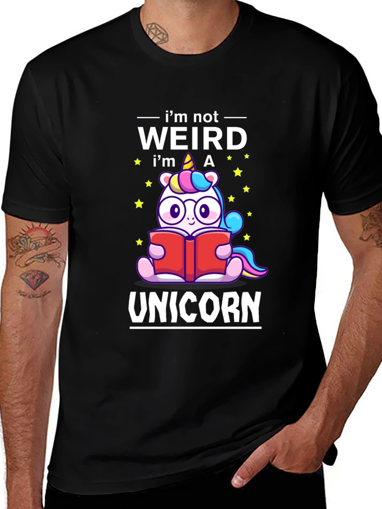 Variant 28 of Funny I'm Not Weird I'm A Unicorn T-Shirt