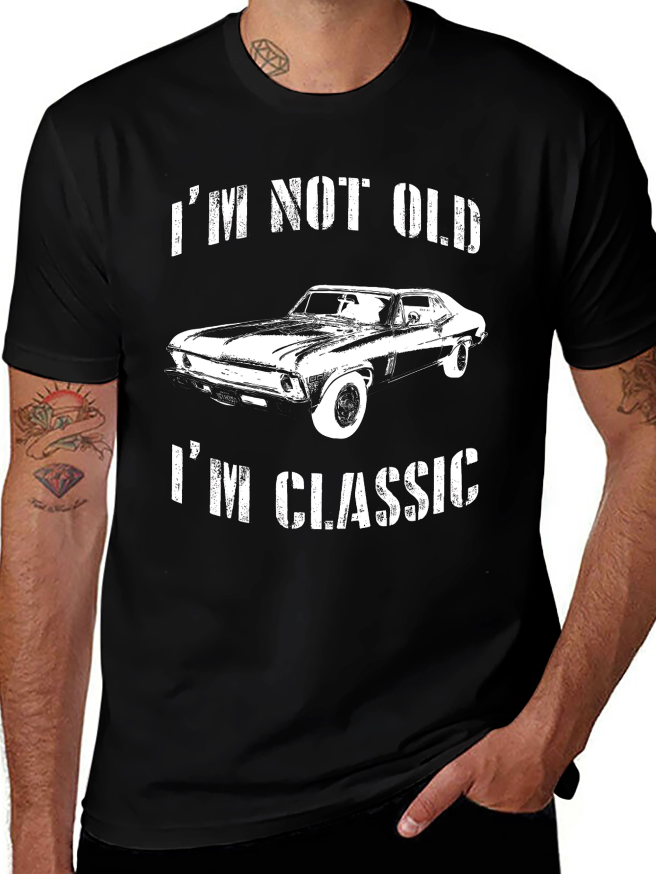 Variant 4 of Classic Car T-Shirt - I'm Not Old, I'm Classic