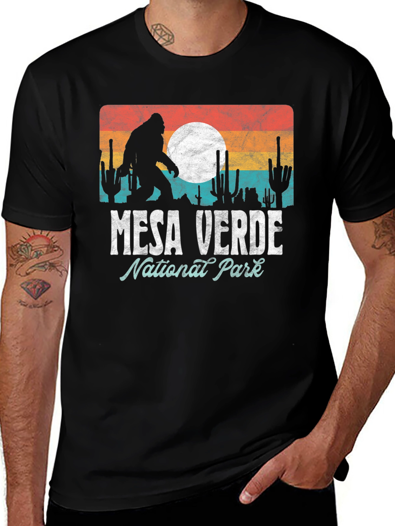 Variant 5 of Mesa Verde National Park Bigfoot T-Shirt