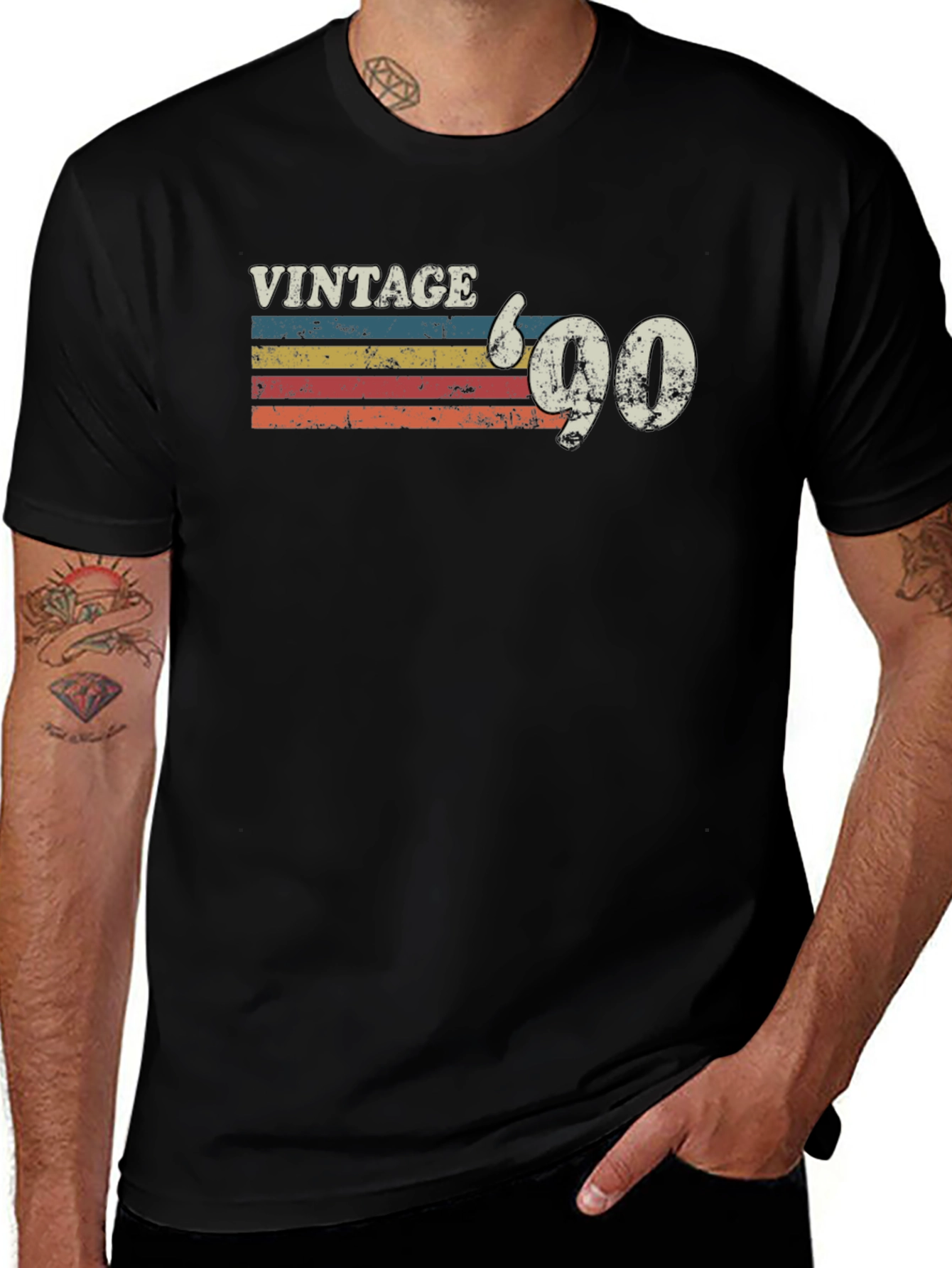Variant 20 of Vintage 90's Graphic T-Shirt - Retro Style