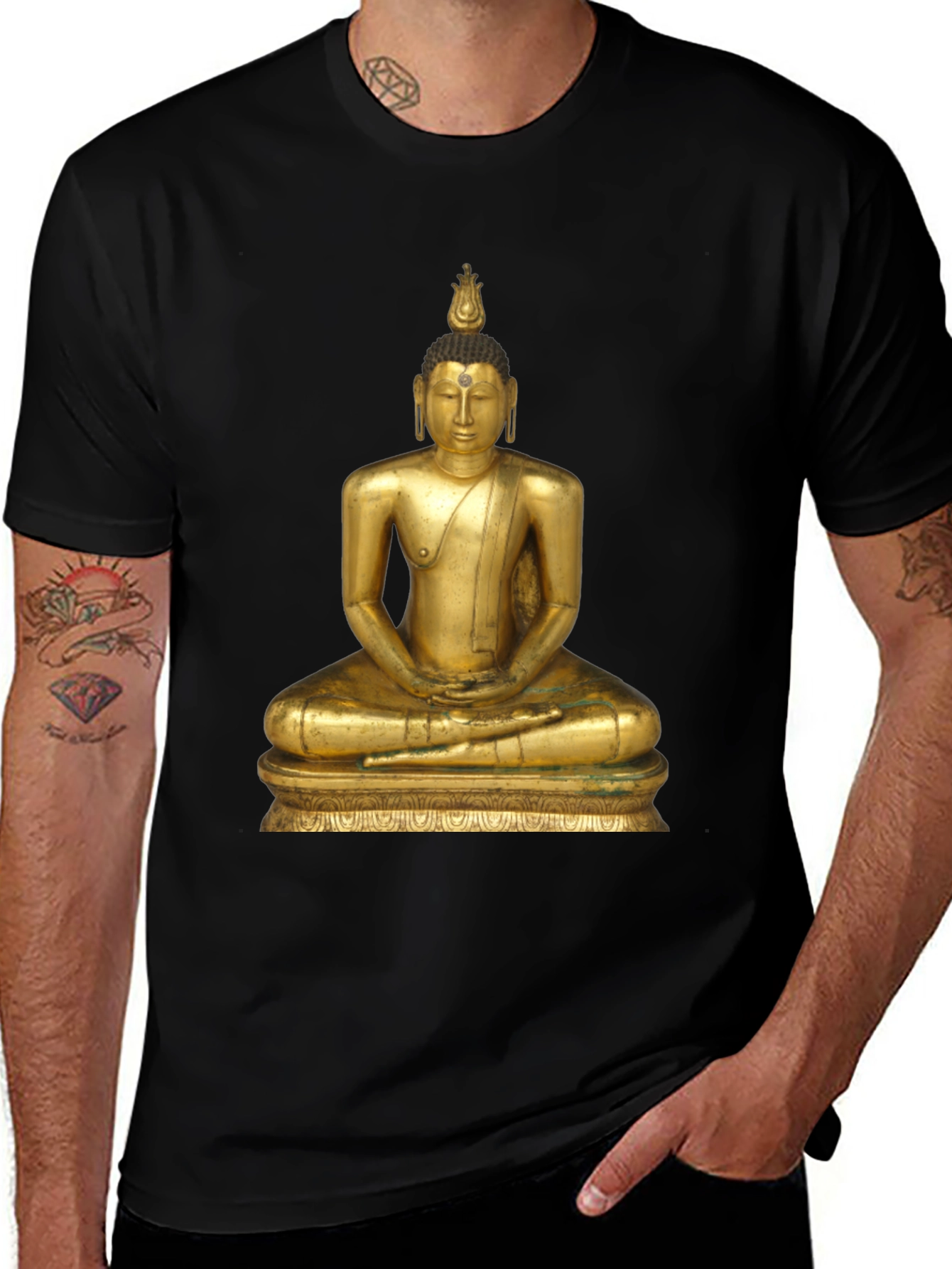 Buddha Graphic Tee - Spiritual Zen Style