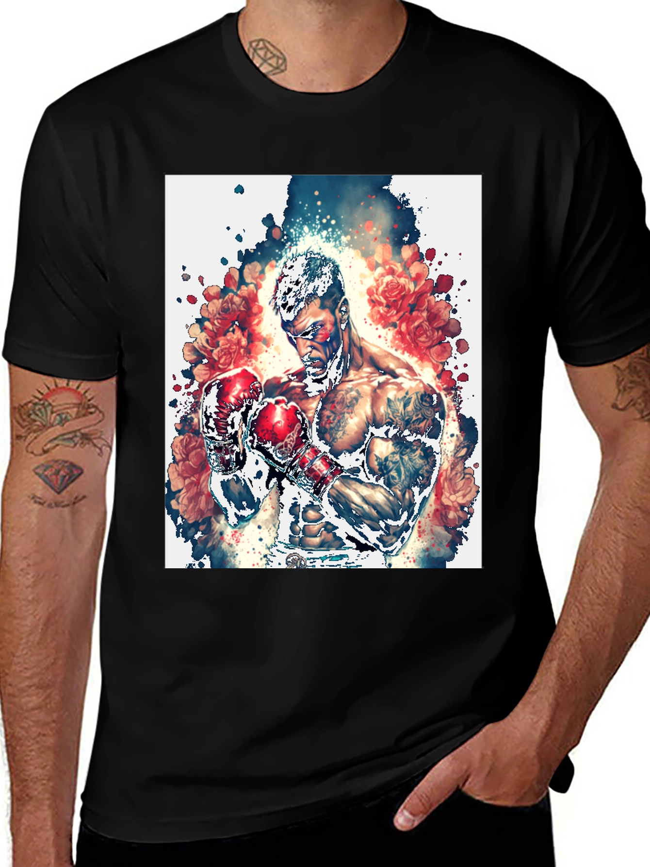Boxer Graphic T-Shirt - Streetwear Style