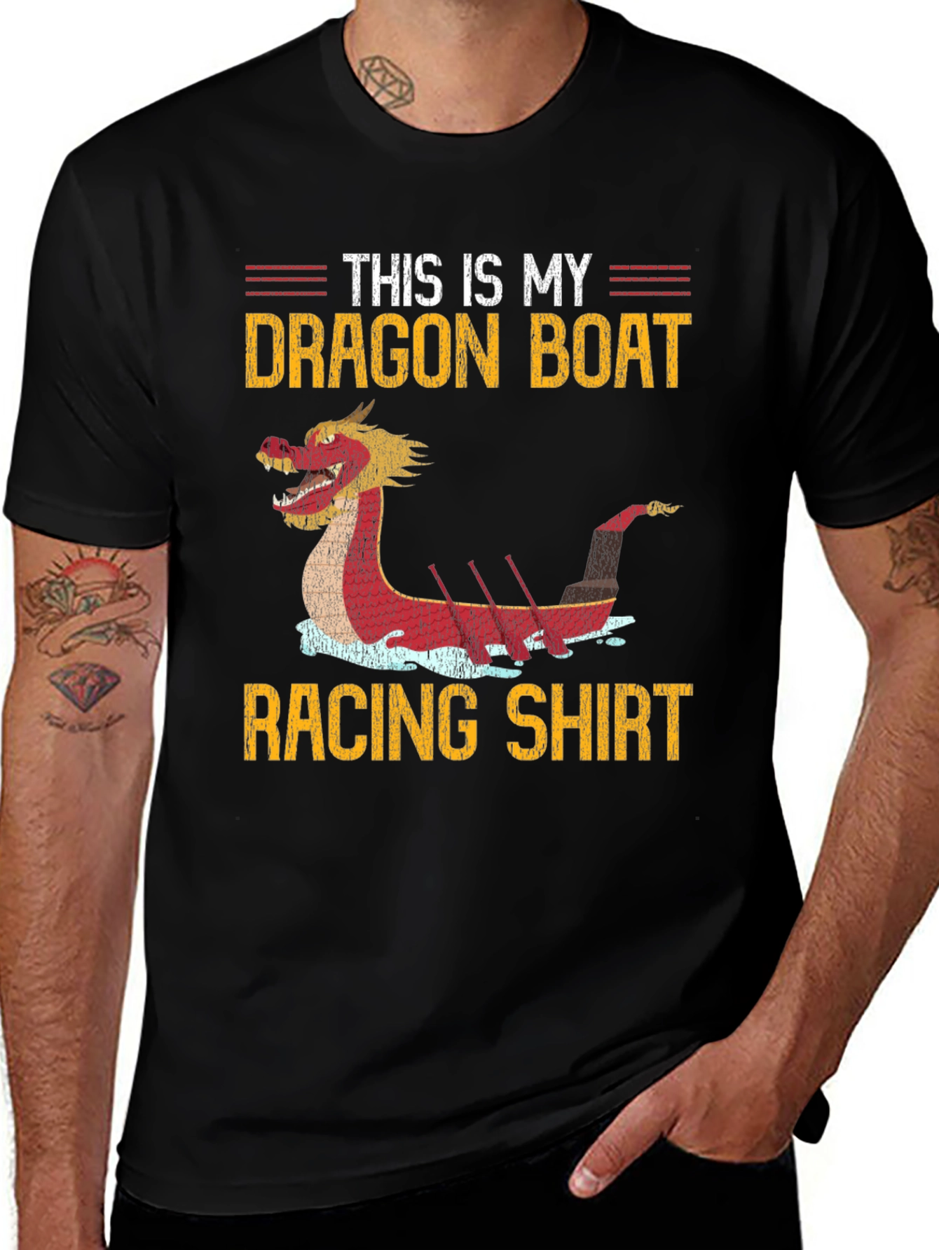 Variant 10 of Dragon Boat Racing Shirt - Unique Design