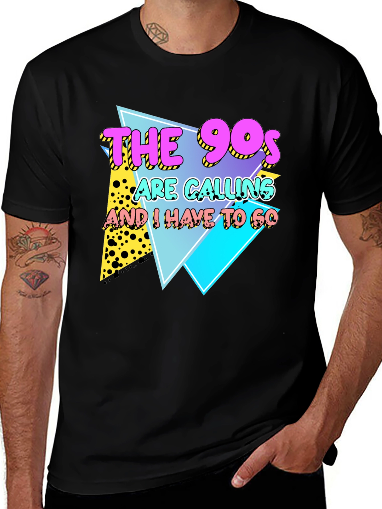 Variant 27 of The 90s are Calling Graphic Tee