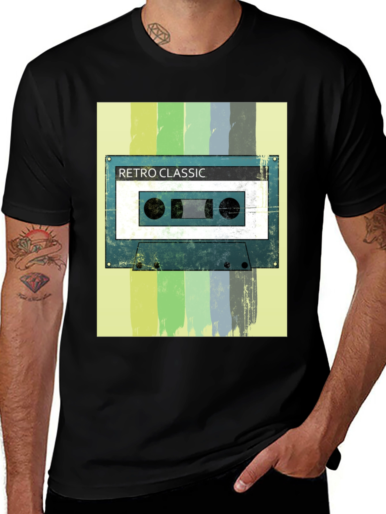 Variant 18 of Retro Classic Cassette Tape T-Shirt