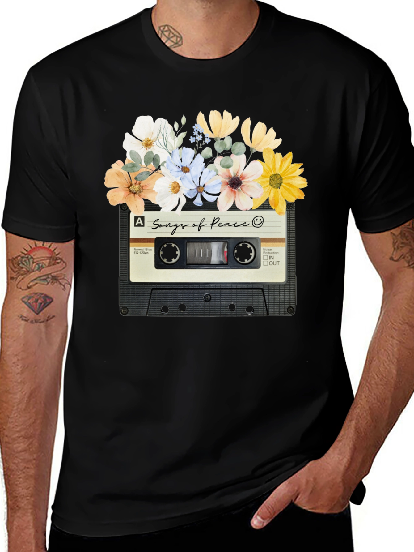 Variant 12 of Peaceful Melodies Graphic Tee