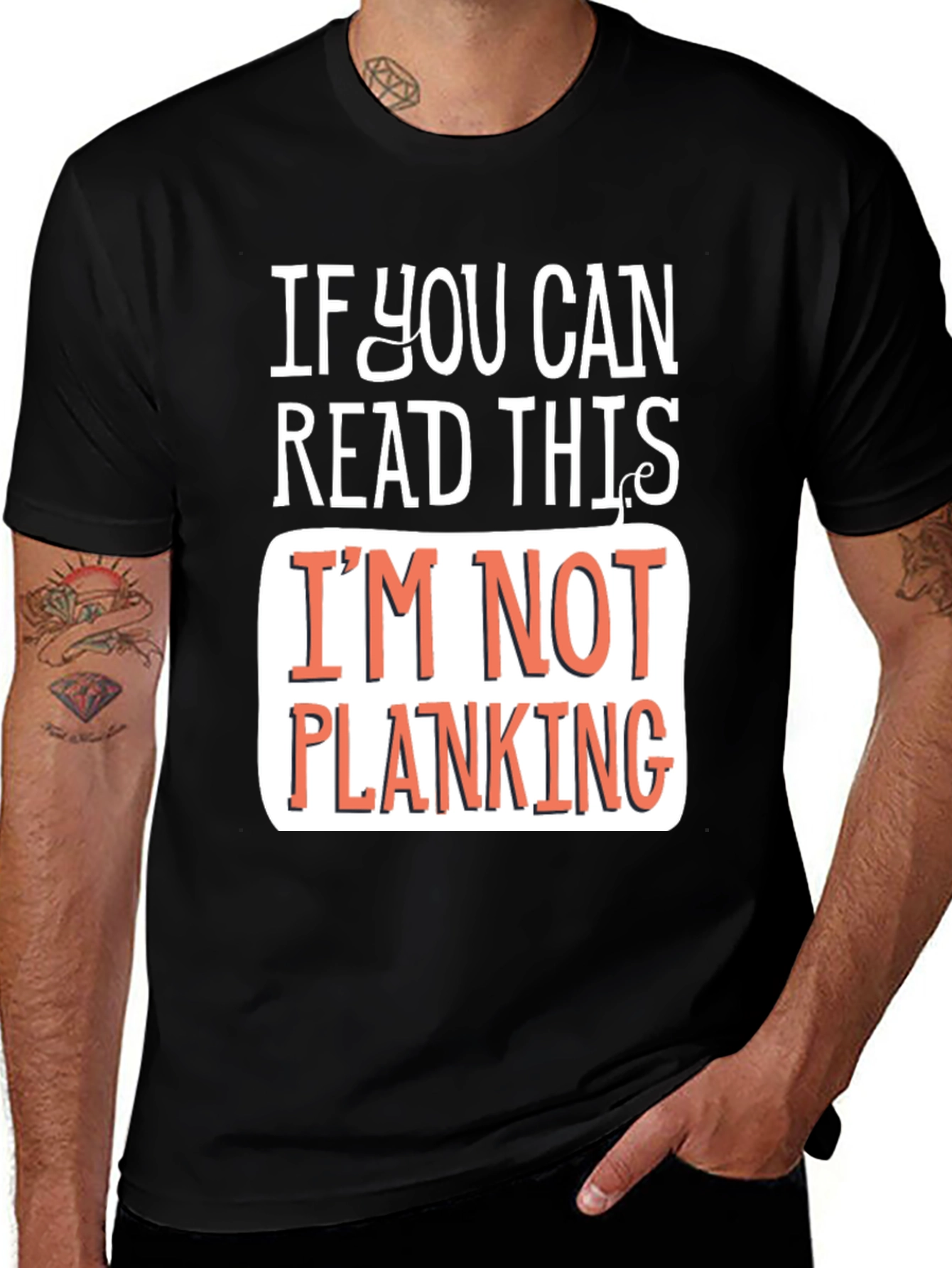 Variant 5 of Funny 'If You Can Read This' T-Shirt