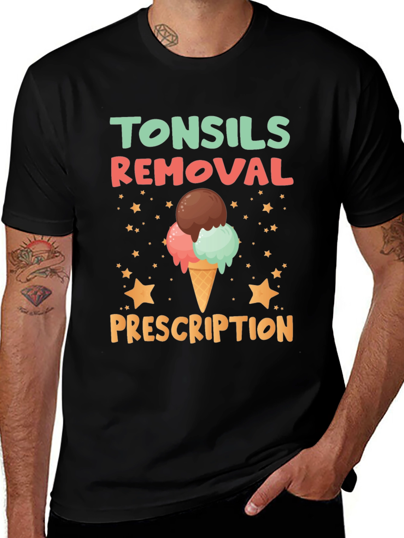 Variant 3 of Tonsil Removal Prescription Ice Cream T-Shirt