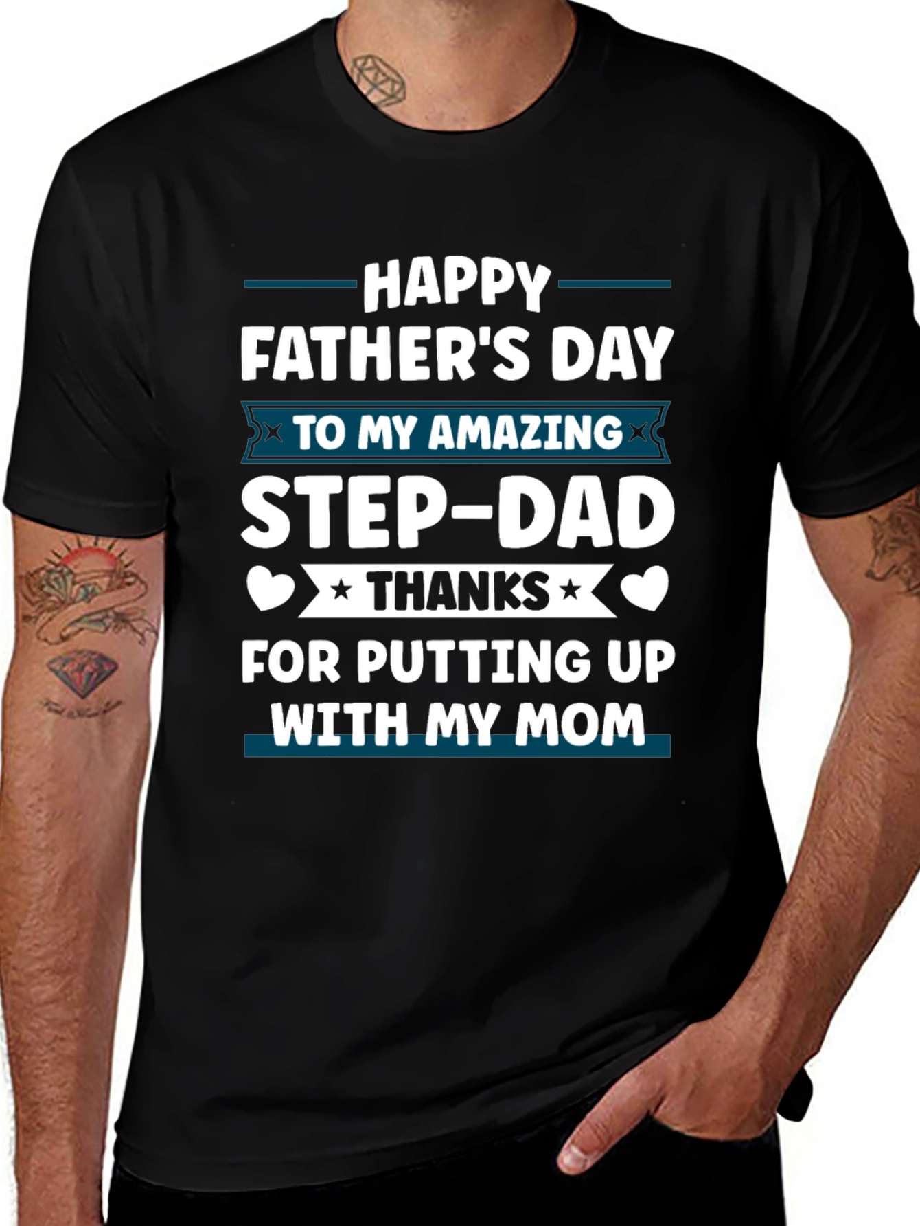 Happy Father's Day Step-Dad T-Shirt