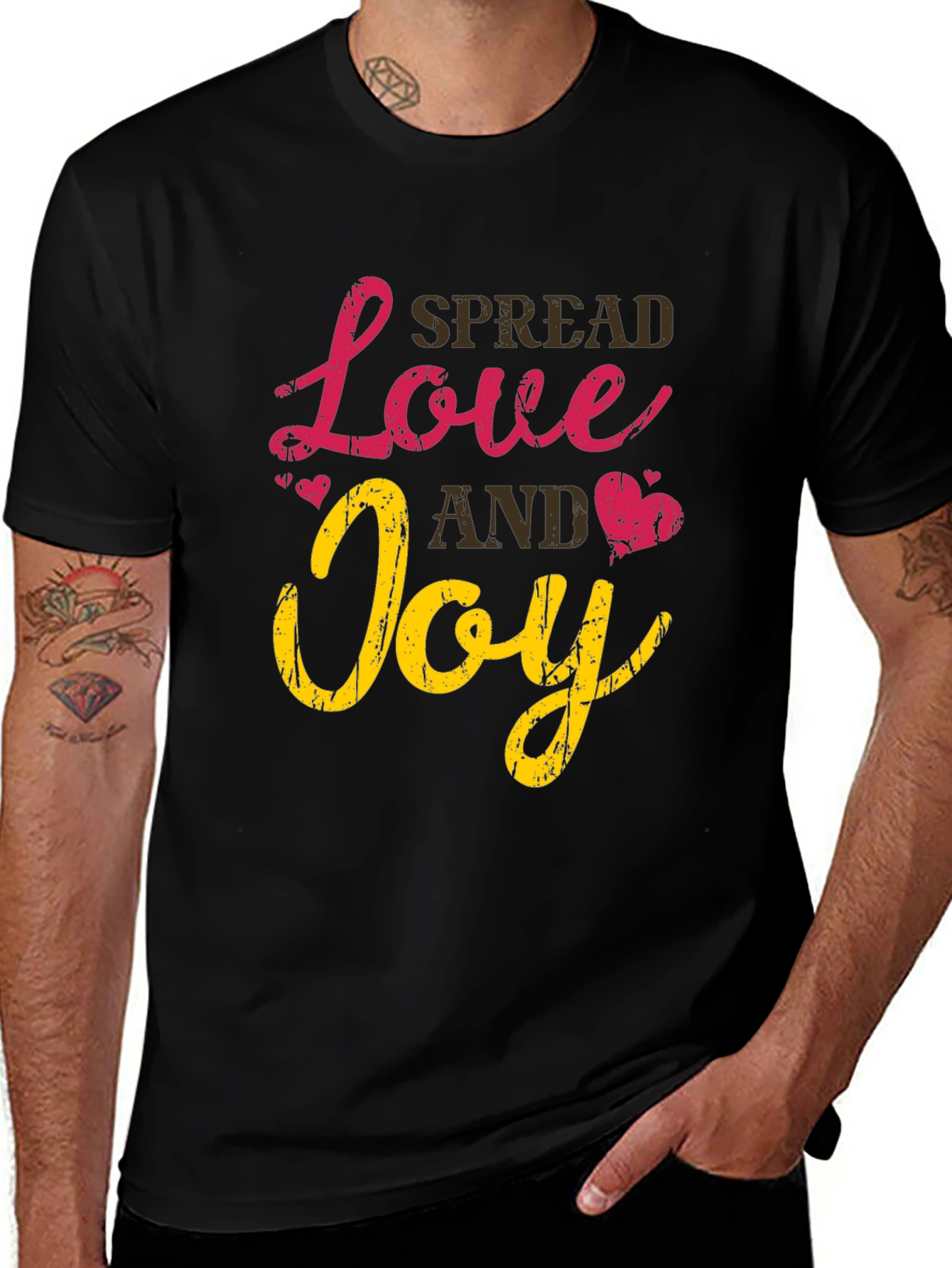 Variant 7 of Spread Love and Joy Graphic Tee