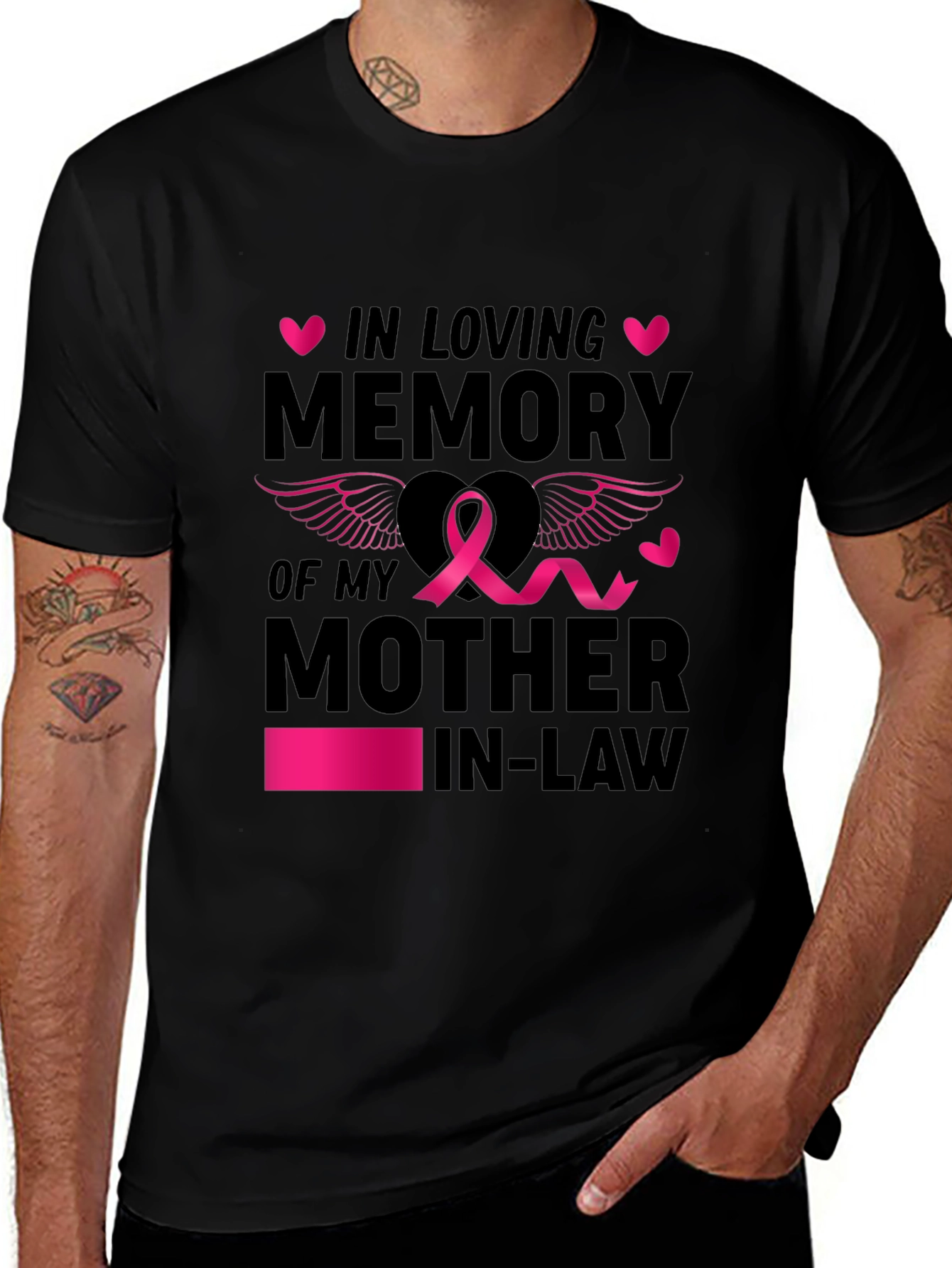 Variant 6 of In Loving Memory Mother-In-Law Graphic T-Shirt